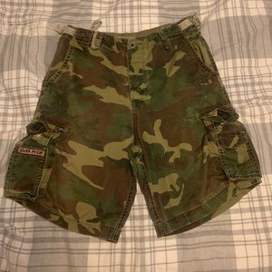 Abercrombie Ezra Fitch Camo Cargo Shorts